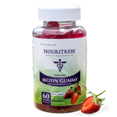 Perfect Hair Biotin Gummy 5000mcg - 60 count - NouriTress Hair Products