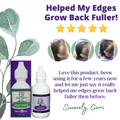 Edge & Crown Repair Follicle Treatment Intensive Night Drops - NouriTress Hair Products