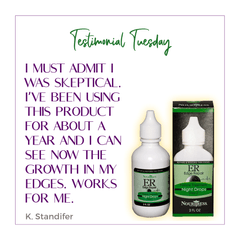 Edge & Crown Repair Follicle Treatment Intensive Night Drops - NouriTress Hair Products