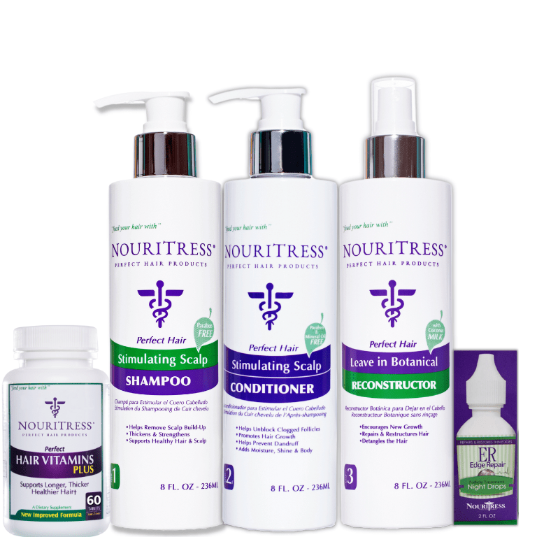 Edge Repair Follicle Treatment System for Natural Hair - NouriTress Hair Products