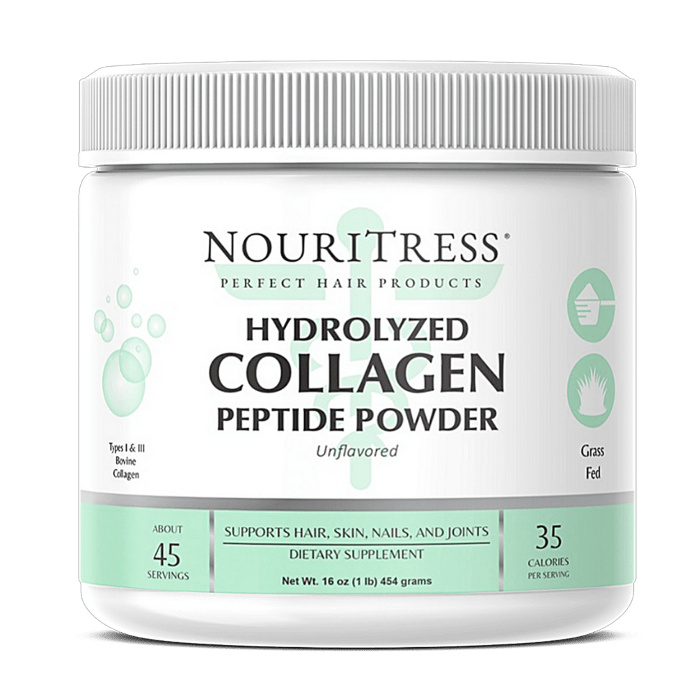 Hydrolyzed Collagen Peptide Powder - NouriTress Hair Products
