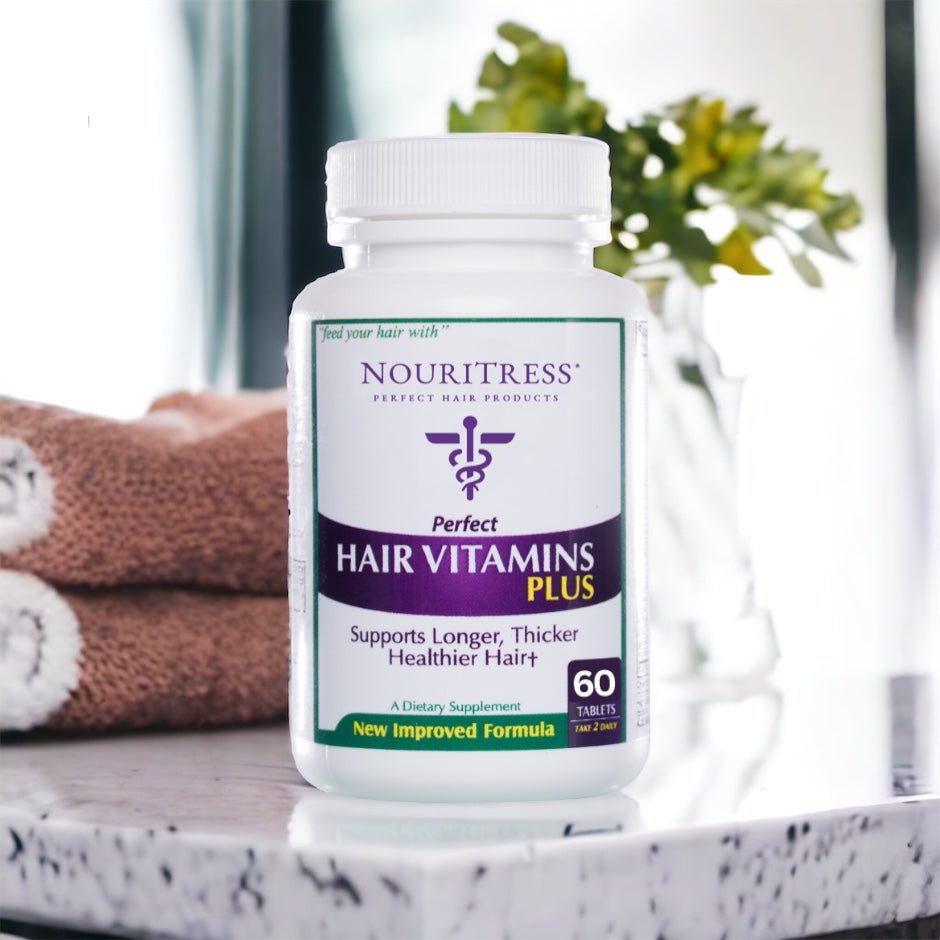 NouriTress Perfect Hair Vitamins PLUS - 60 tabs. - NouriTress Hair Products