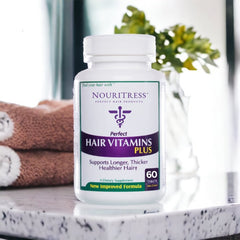 NouriTress Perfect Hair Vitamins PLUS - 60 tabs. - NouriTress Hair Products