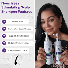Stimulating Scalp Shampoo - NouriTress Hair Products
