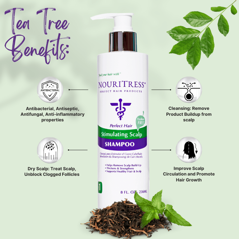 Stimulating Scalp Shampoo - NouriTress Hair Products