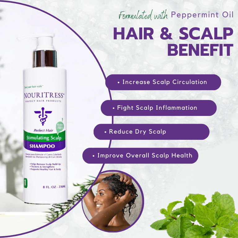 Stimulating Scalp Shampoo - NouriTress Hair Products
