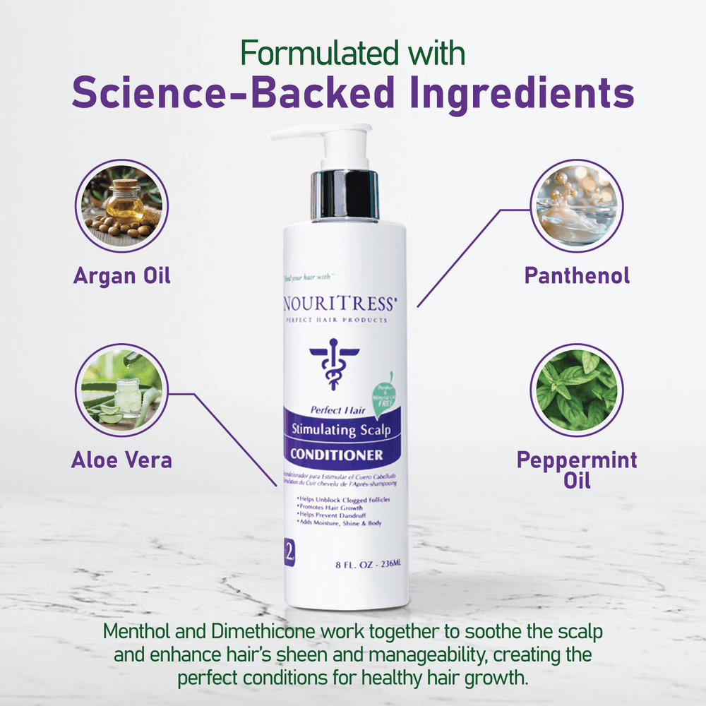 Stimulating Scalp Conditioner - NouriTress Hair Products