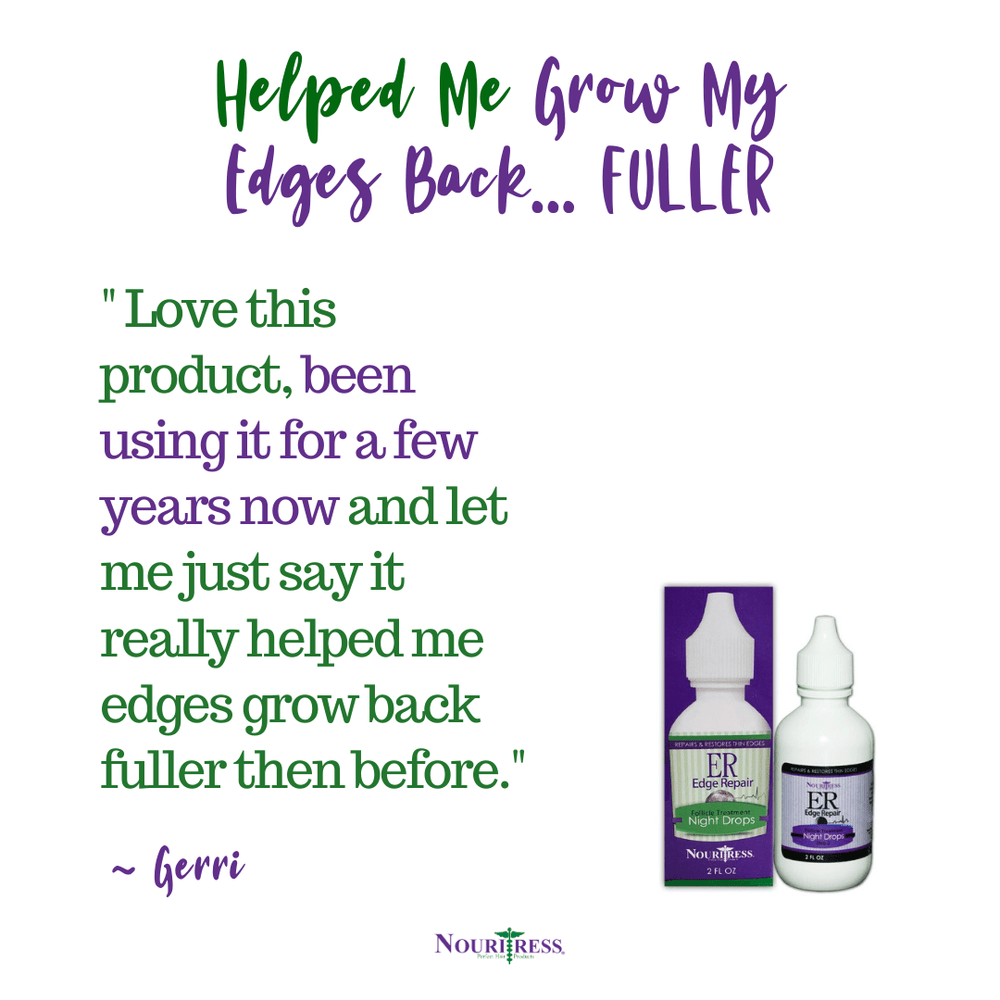Edge Repair Follicle Treatment System for Natural Hair - NouriTress Hair Products
