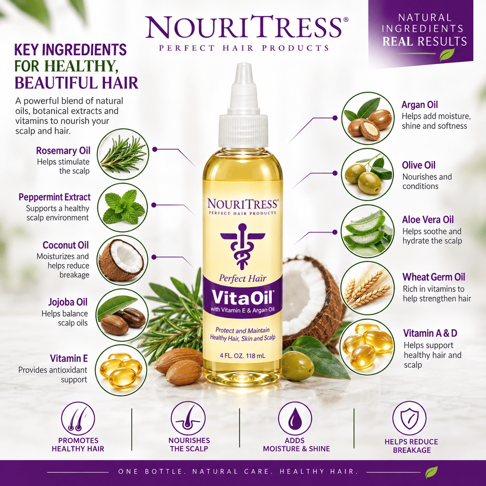 VitaOil - 4oz. - NouriTress Hair Products