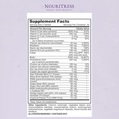 NouriTress Perfect Hair Vitamins PLUS - 60 tabs. - NouriTress Hair Products