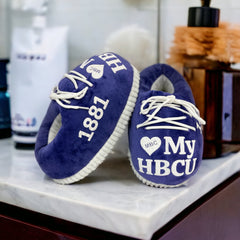 HBCU Inspired Puffy Snug Slippers - Morris Brown