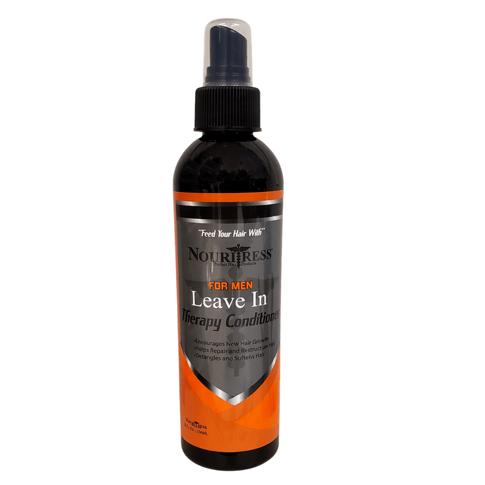Leave In Therapy Hair & Beard Conditioner- For Men - 8oz. - NouriTress Hair Products