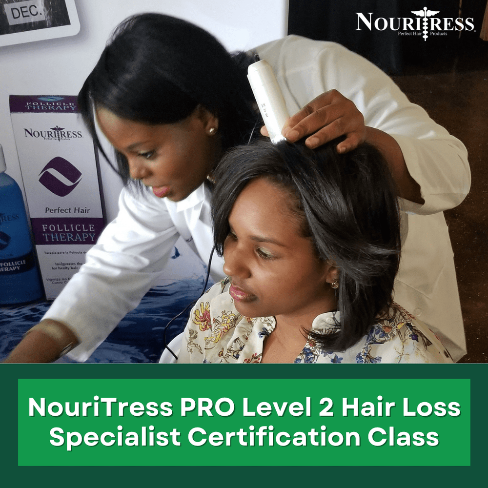 LEVEL 2 - NouriTress PRO Hair Loss Specialist Certification Class (AFTERPAY Balance ONLY)) - NouriTress Hair Products