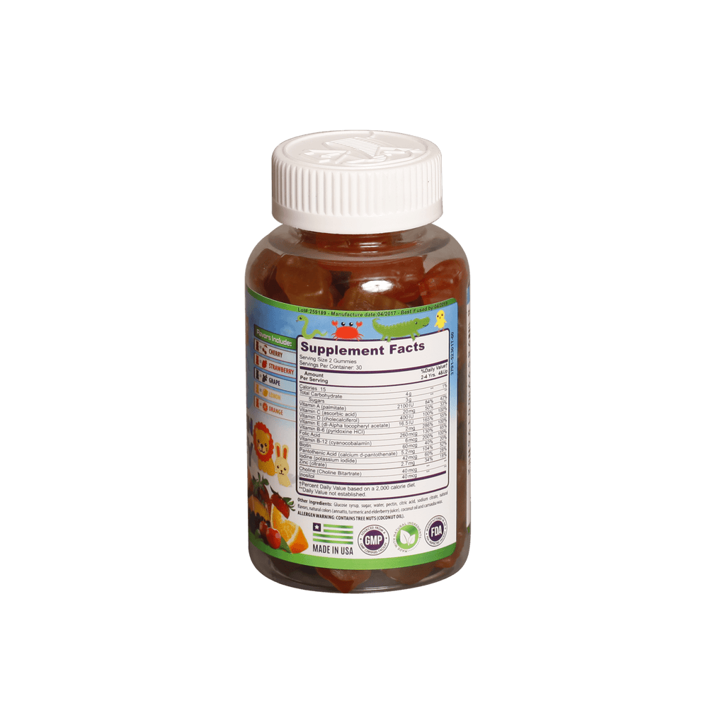 NouriTress KID's Healthy Hair Multi-Vitamin Gummy (ages 2-6) - NouriTress Hair Products