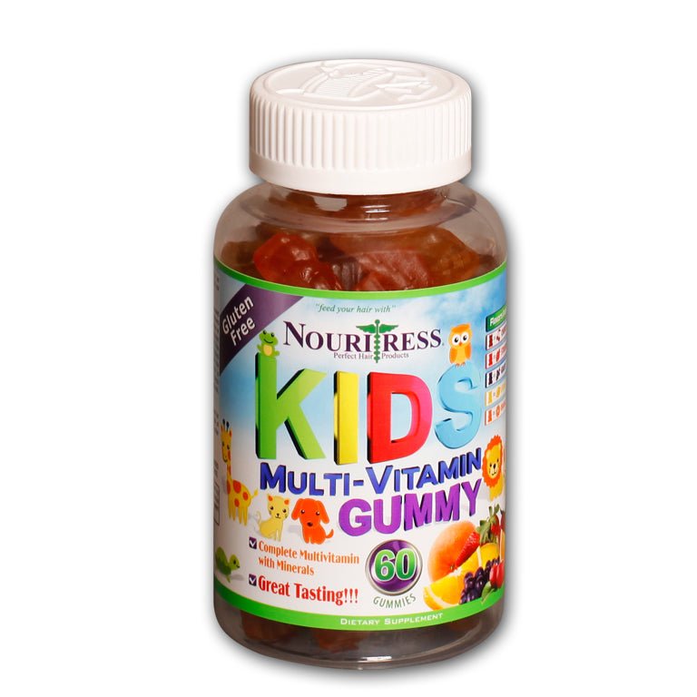 NouriTress KID's Healthy Hair Multi-Vitamin Gummy (ages 2-6) - NouriTress Hair Products