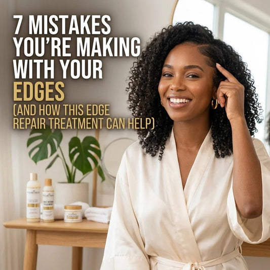 7 Mistakes You’re Making with Your Edges (And How This Edge Repair Treatment Can Help) - NouriTress Hair Products