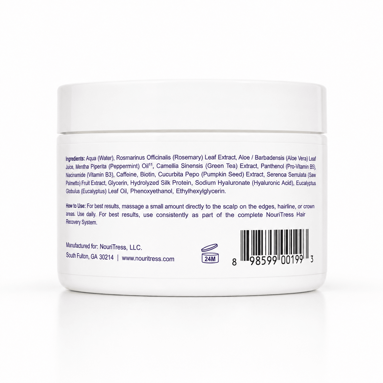 NouriTress Crown & Edges Recovery Crème - NouriTress Hair Products