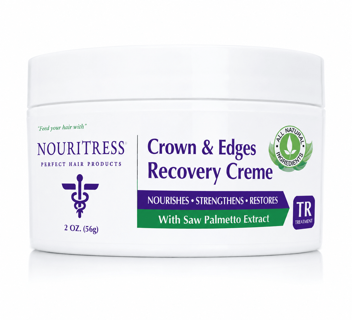 NouriTress Crown & Edges Recovery Crème - NouriTress Hair Products