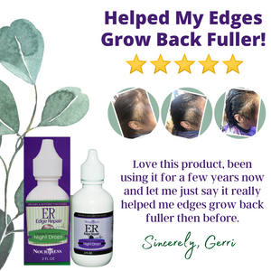 Gouttes de nuit intensives pour traitement folliculaire Edge Repair
