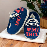 HBCU Inspired Puffy Snug Slippers - Howard