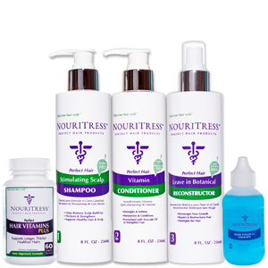 5 ud. Sistema básico de tratamiento del crecimiento del cabello