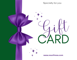 Tarjeta de regalo NouriTress