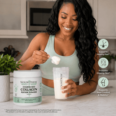 Hydrolyzed Collagen Peptide Powder - NouriTress Hair Products