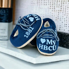 HBCU Inspired Puffy Snug Slippers - Spelman