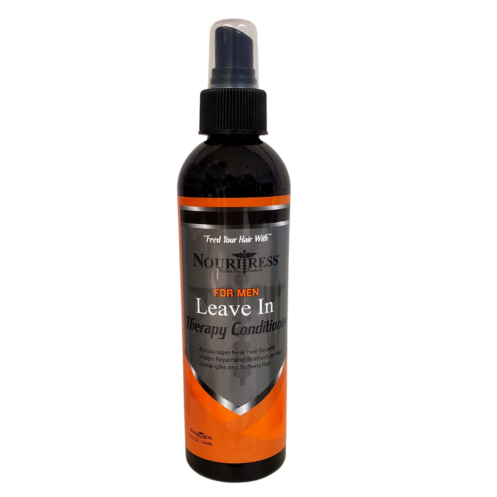 Leave In Therapy Hair & Beard Conditioner- For Men - 8oz.