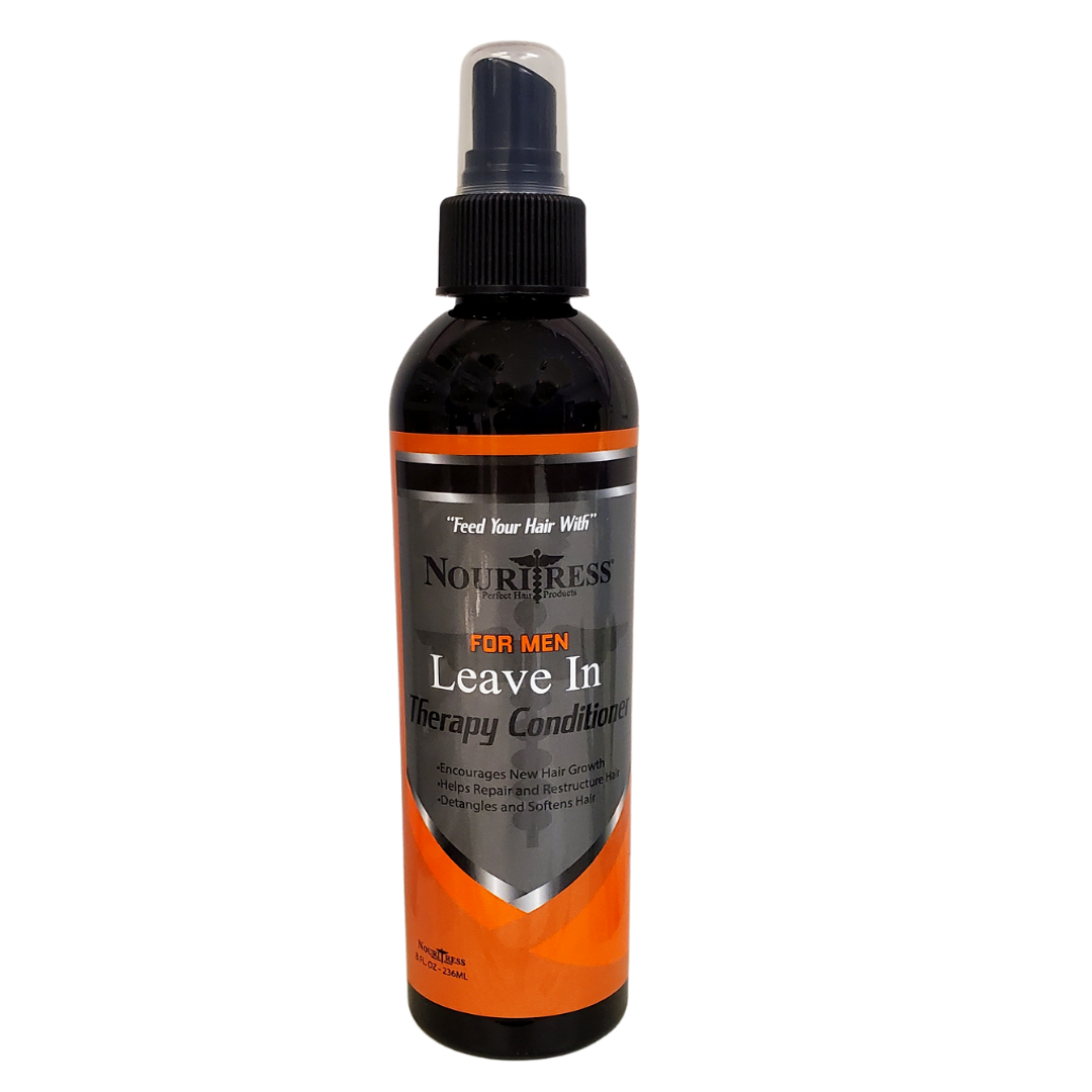 Leave In Therapy Hair & Beard Conditioner- For Men - 8oz.