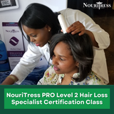 NIVEL 2 - Clase de certificación de especialista en pérdida de cabello NouriTress PRO (equilibrio)