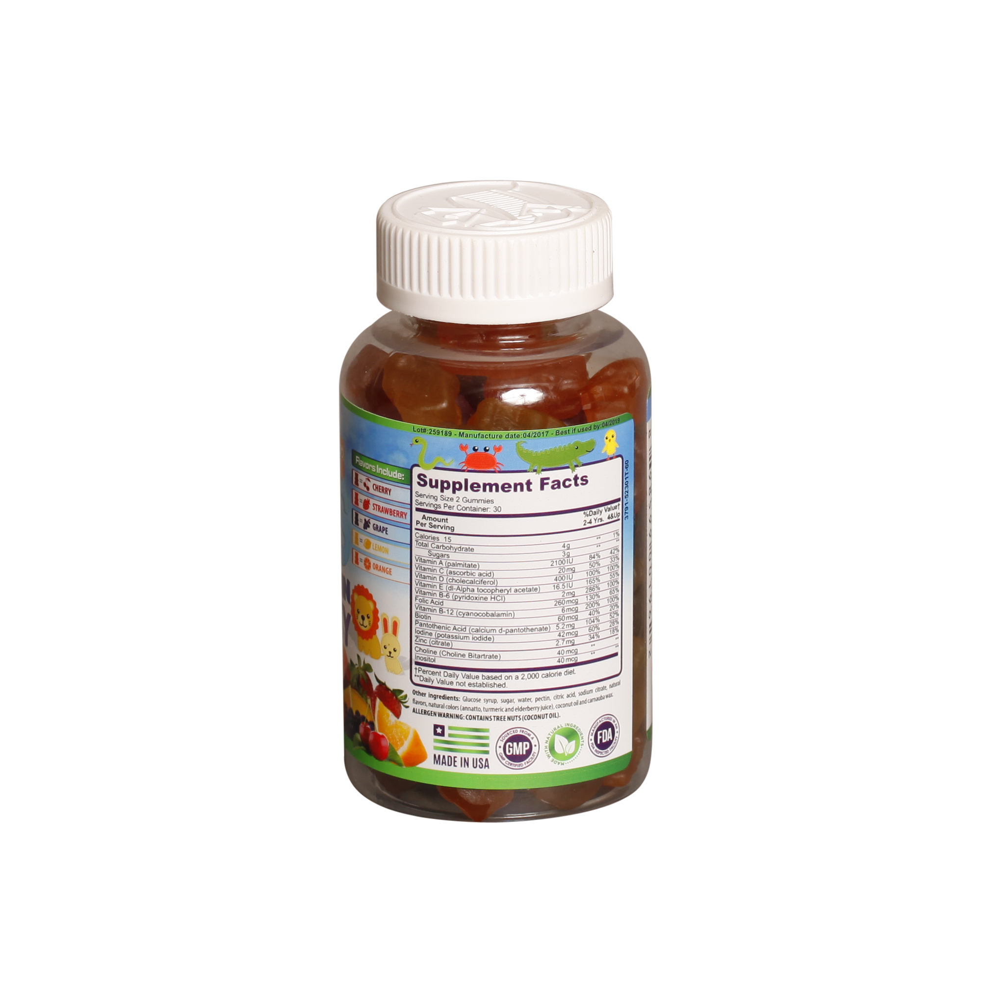 NouriTress KID's Healthy Hair Multi-Vitamin Gummy (ages 2-6)
